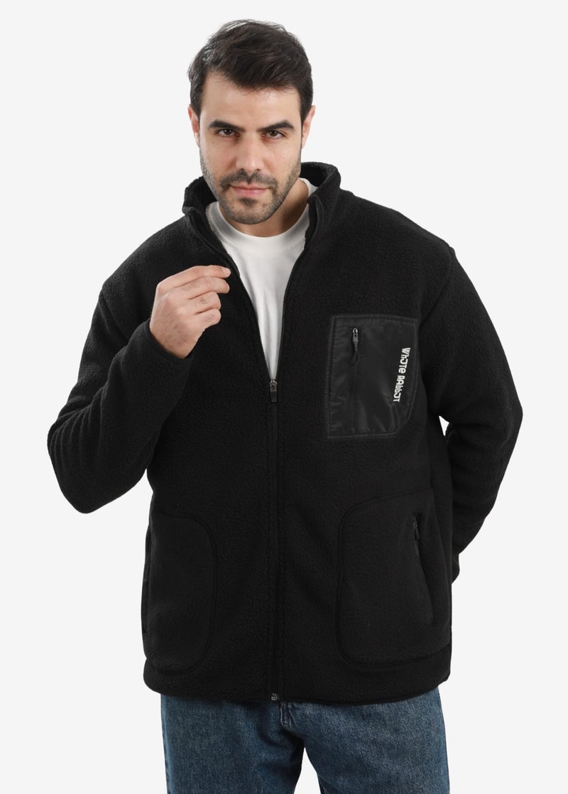 WHITE RABBIT Ribbed Cuffs & Hem Quilted Hooded Jacket - Image 2